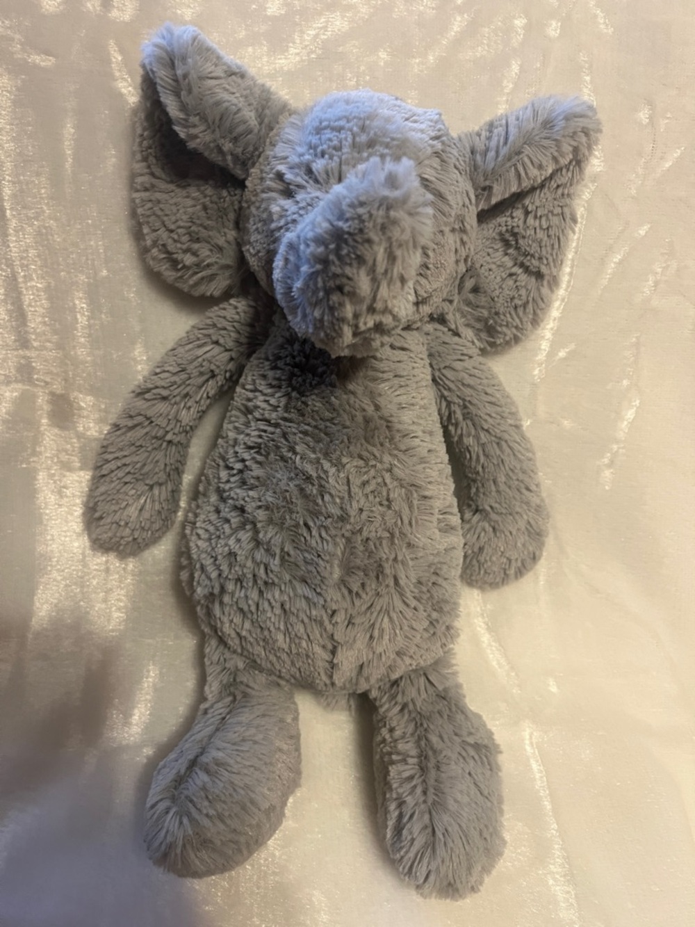 Jellycat Gray Plush Elephant Stuffed Animal